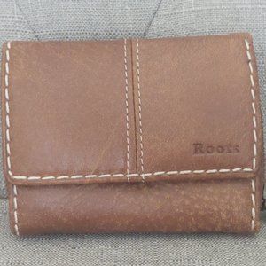 Roots Trifold Small Clutch Wallet